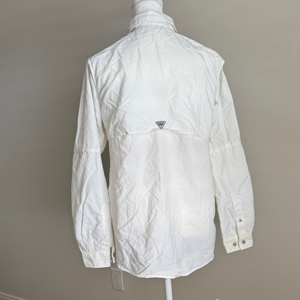 Women’s Columbia Fishing Shirt White Small - Picture 6 of 10